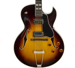 Guitarra elécrica jazz cuerpo acústico Eastman AR372CE Archtop - Sunburst