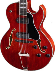 Guitarra elécrica jazz cuerpo acústico Eastman Archtop AR372CE-P90 - Truetone Gloss Classic