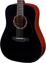 Guitarra folk Eastman Traditional E2D - Black satin