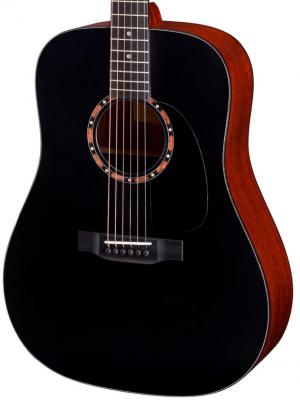 Guitarra acústica & electro Eastman Traditional E2D - Black satin