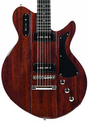 Guitarra electrica retro rock Eastman Juliet P90 - Truetone gloss vintage red
