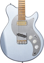 Guitarra electrica retro rock Eastman Fullertone SC '52 - Truetone satin ice blue metallic