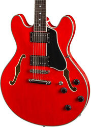 Guitarra eléctrica semi caja Eastman T386 Thinline Laminate - Red