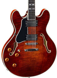 Guitarra electrica para zurdos Eastman T486 Thinline Laminate Zurdo - Classic