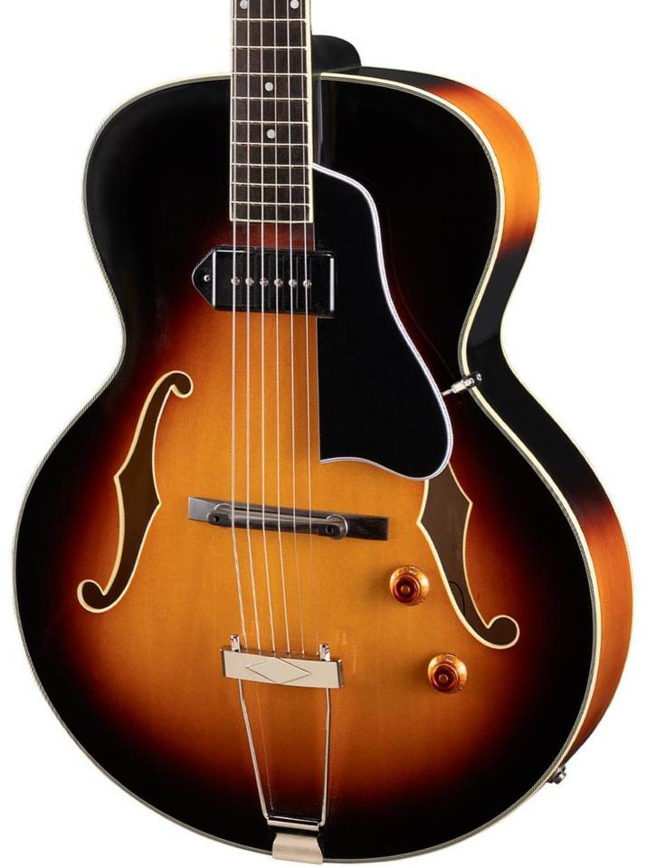 Guitarra elécrica jazz cuerpo acústico Eastman Archtop AR405 P90/TV - Truetone Vintage Gloss Sunburst