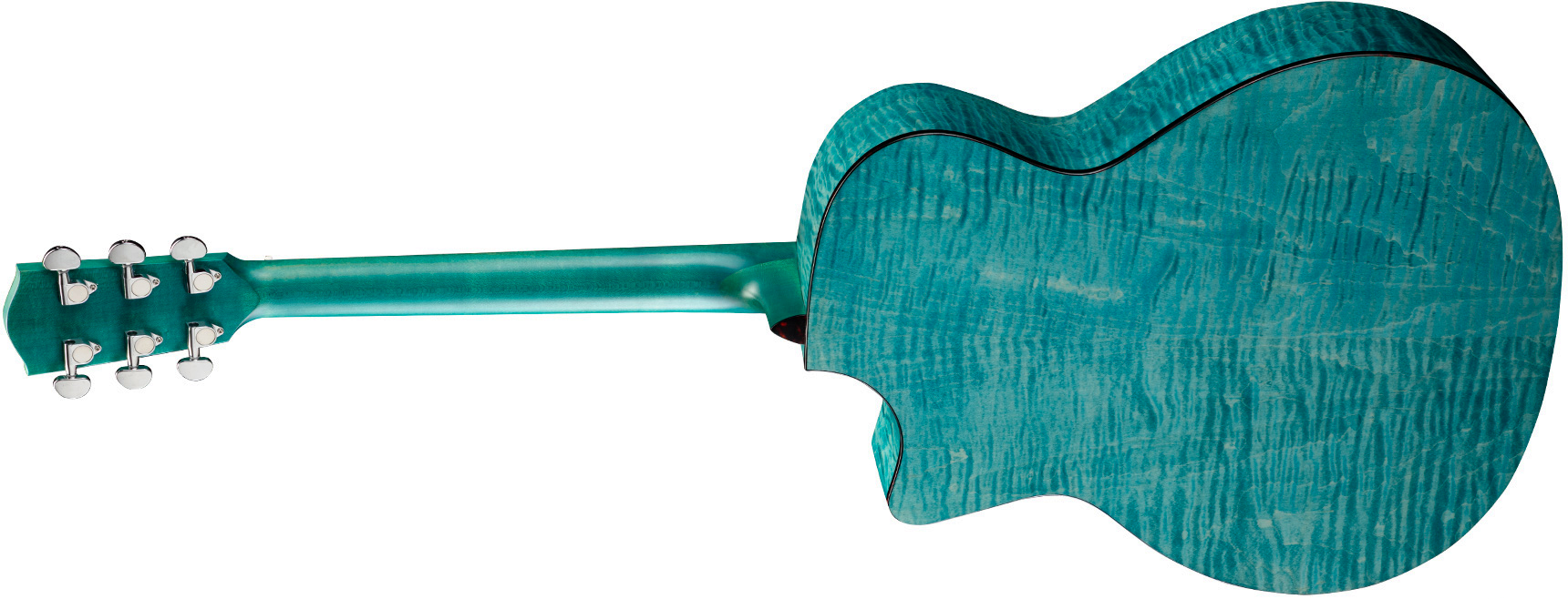 Eastman Pch3-gace Grand Auditorium Cw Epicea Erable Rw - Truetone Gloss Faded Blue - Guitarra folk - Variation 1