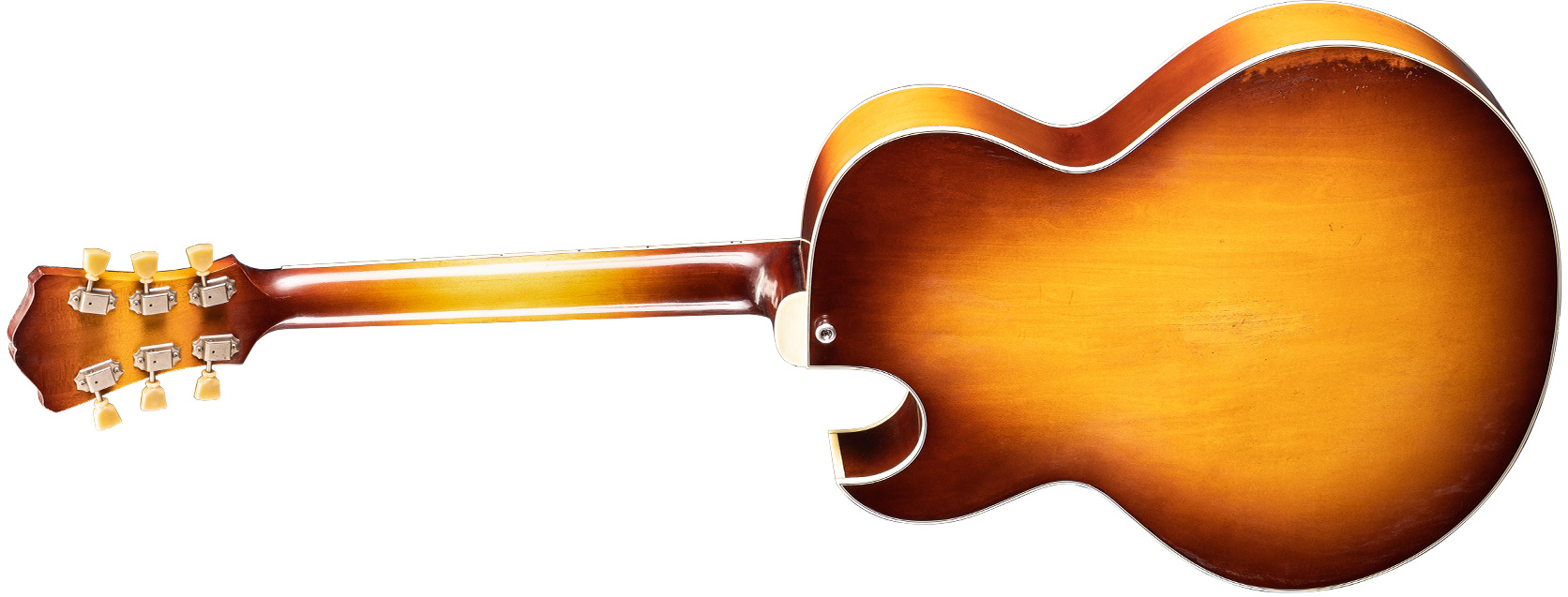 Eastman T49/v Archtop 1h Lollar Ht Eb - Antique Goldburst - Guitarra elécrica Jazz cuerpo acústico - Variation 1