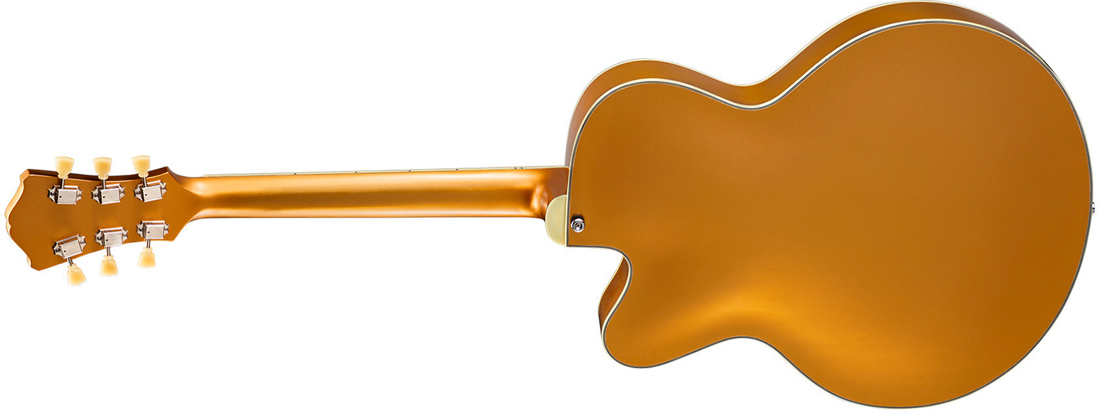 Eastman T58 Archtop 2h Trem Eb - Truetone Gloss Gold - Guitarra elécrica Jazz cuerpo acústico - Variation 1