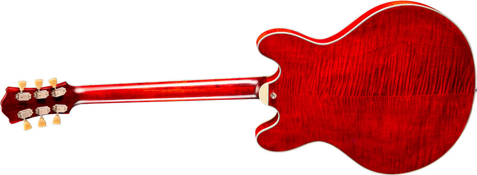 Eastman T59/tv Thinline 2h Seymour Duncan Ht Eb - Truetone Vintage Gloss Classic - Guitarra eléctrica de corte único. - Variation 1