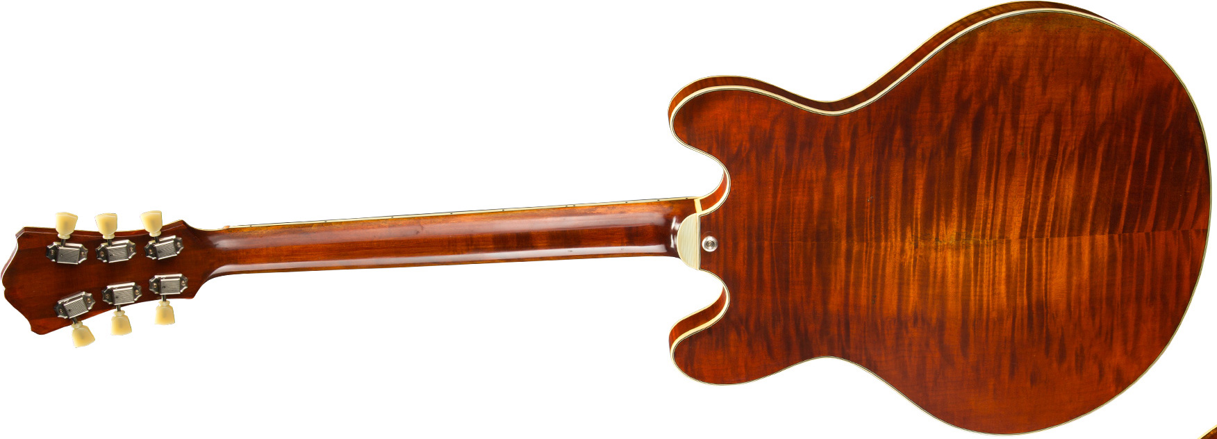 Eastman T59v Thinline 2h Seymour Duncan Ht Eb - Antique Classic - Guitarra eléctrica semi caja - Variation 1