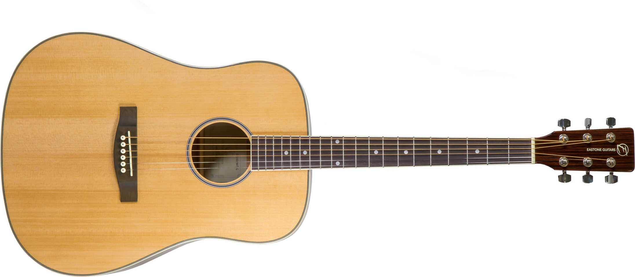 Eastone Dr160-nat-g Dreadnought Cw Epicea Wenge - Natural Gloss - Guitarra acústica & electro - Main picture