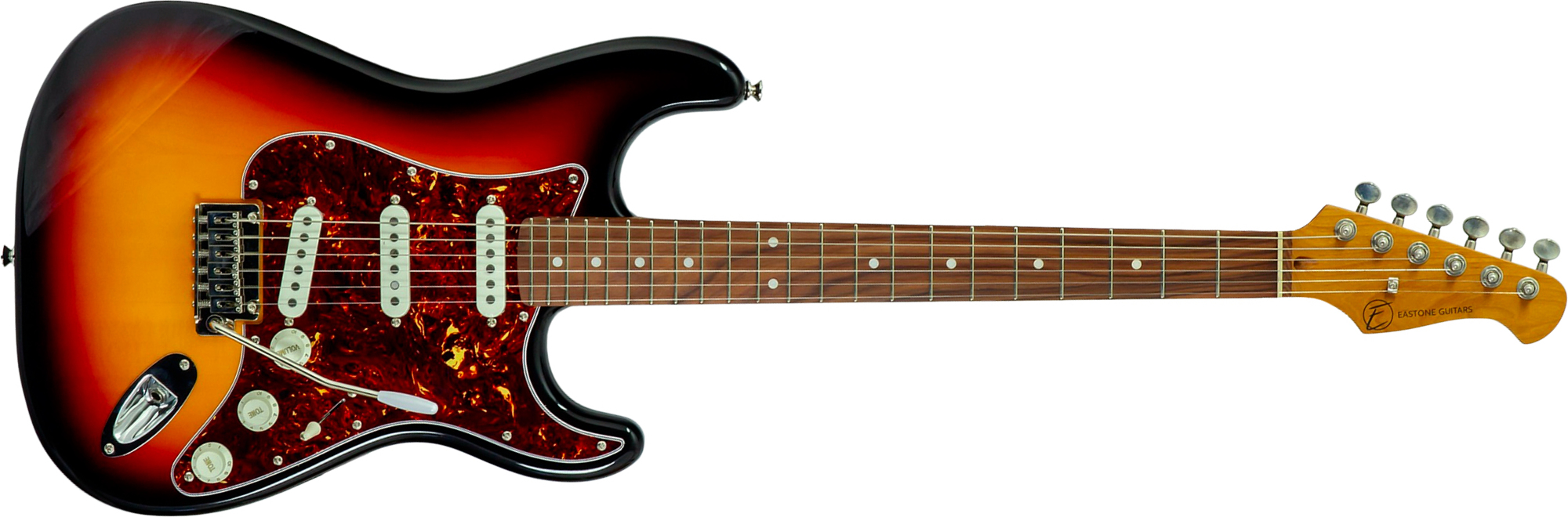 Eastone St500r-fs2t-rw 3s Trem Rw - 2 Tone Burst - Guitarra eléctrica con forma de str. - Main picture