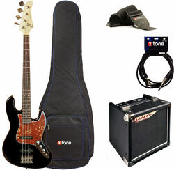 Pack bajo eléctrico Eastone JAB +Ashdown Studio Tour Bus +Accessoires - Black