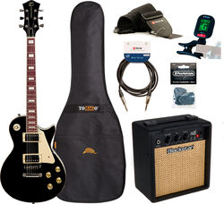 Packs guitarra eléctrica Eastone LP100 +Blackstar Debut 10E +Accessories - Black