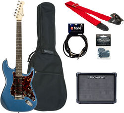 Packs guitarra eléctrica Eastone STR70T + Blackstar ID Core V3 10W +Accessories - Lake placid blue