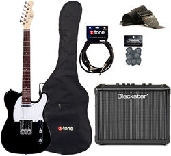 Packs guitarra eléctrica Eastone TL70 +Blackstar Id Core 10 V3 +Accessories - Black