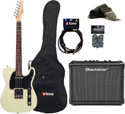 Packs guitarra eléctrica Eastone TL70 +Blackstar Id Core 10  V3 +Accessories - Ivory