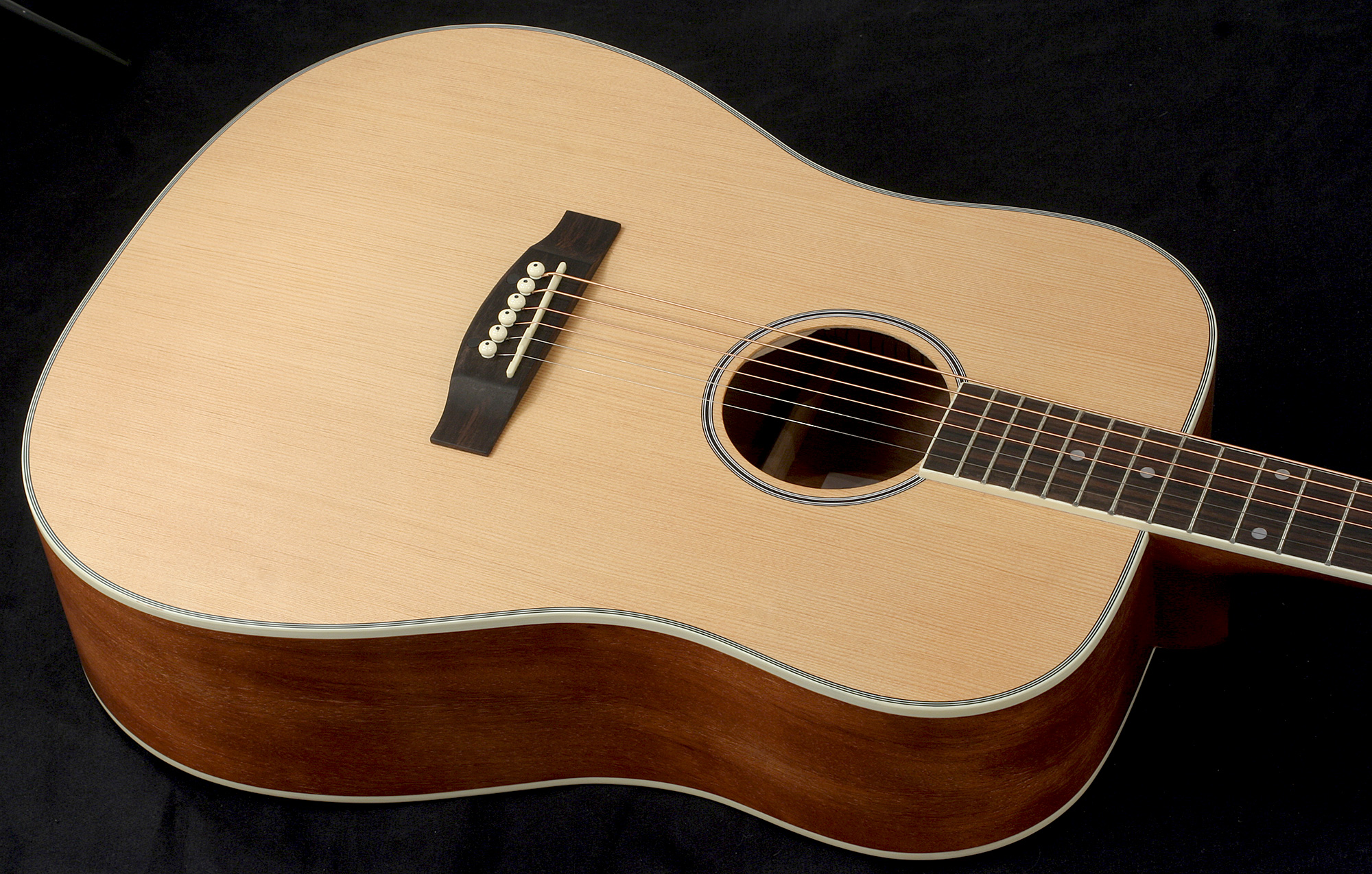 Eastone Dr100-nat Dreadnought Epicea Okoume - Natural - Guitarra acústica & electro - Variation 2