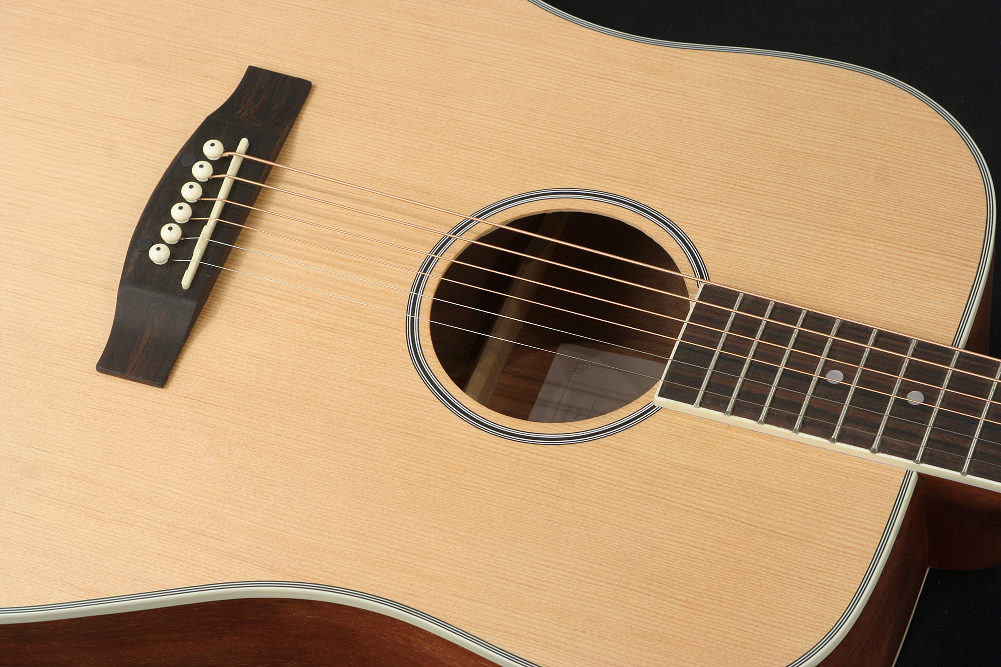 Eastone Dr100-nat Dreadnought Epicea Okoume - Natural - Guitarra acústica & electro - Variation 4