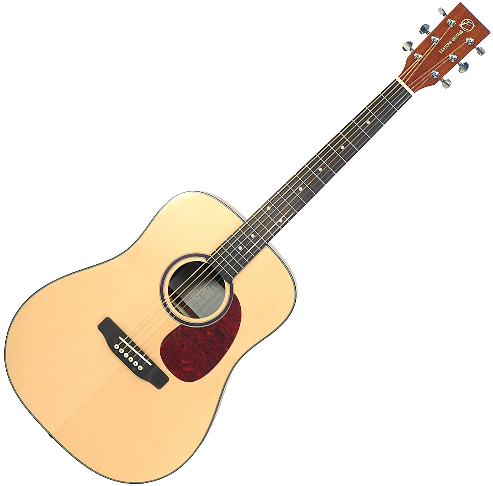 Eastone Dr200-nat +housse X-tone 2003 +accordeur +capo +stand - Natural - Pack guitarra acústica - Variation 1