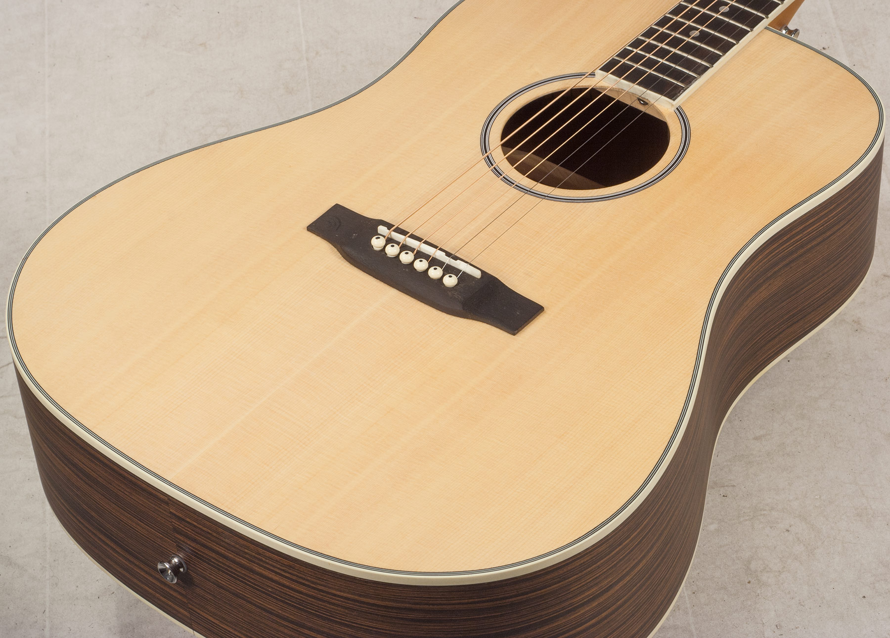 Eastone Dr260-nat Dreadnought Epicea Wenge - Natural - Guitarra acústica & electro - Variation 2