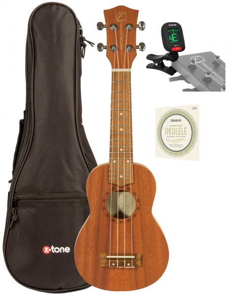 Ukulele Eastone E11C21 Soprano +Accessories - Natural matte