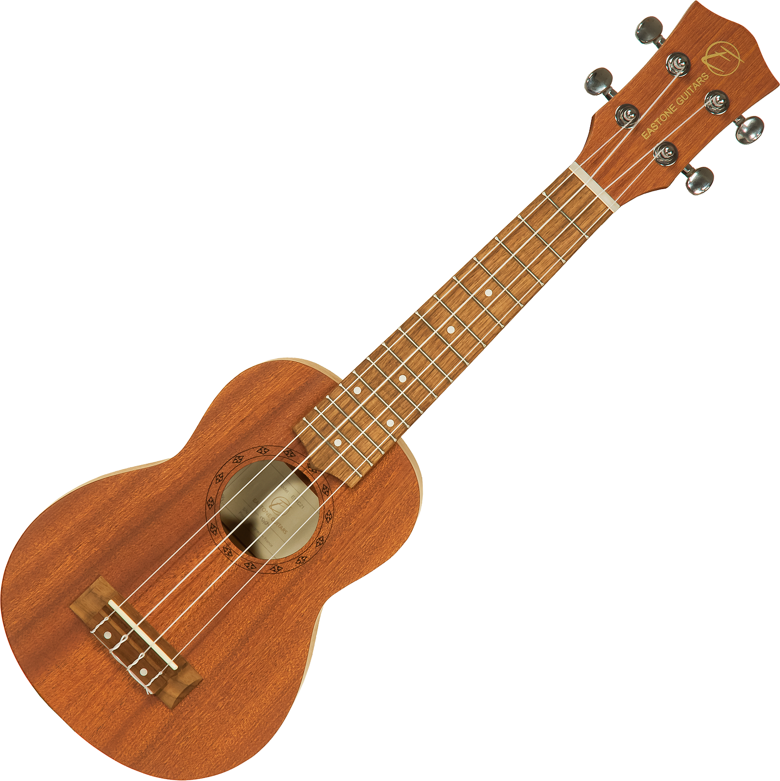 Eastone E11c21 Soprano Tout Sapele Son +x-tone 3110 Tuner / 2020 Bag / D'addario Ej65s - Paquete de ukelele - Variation 1