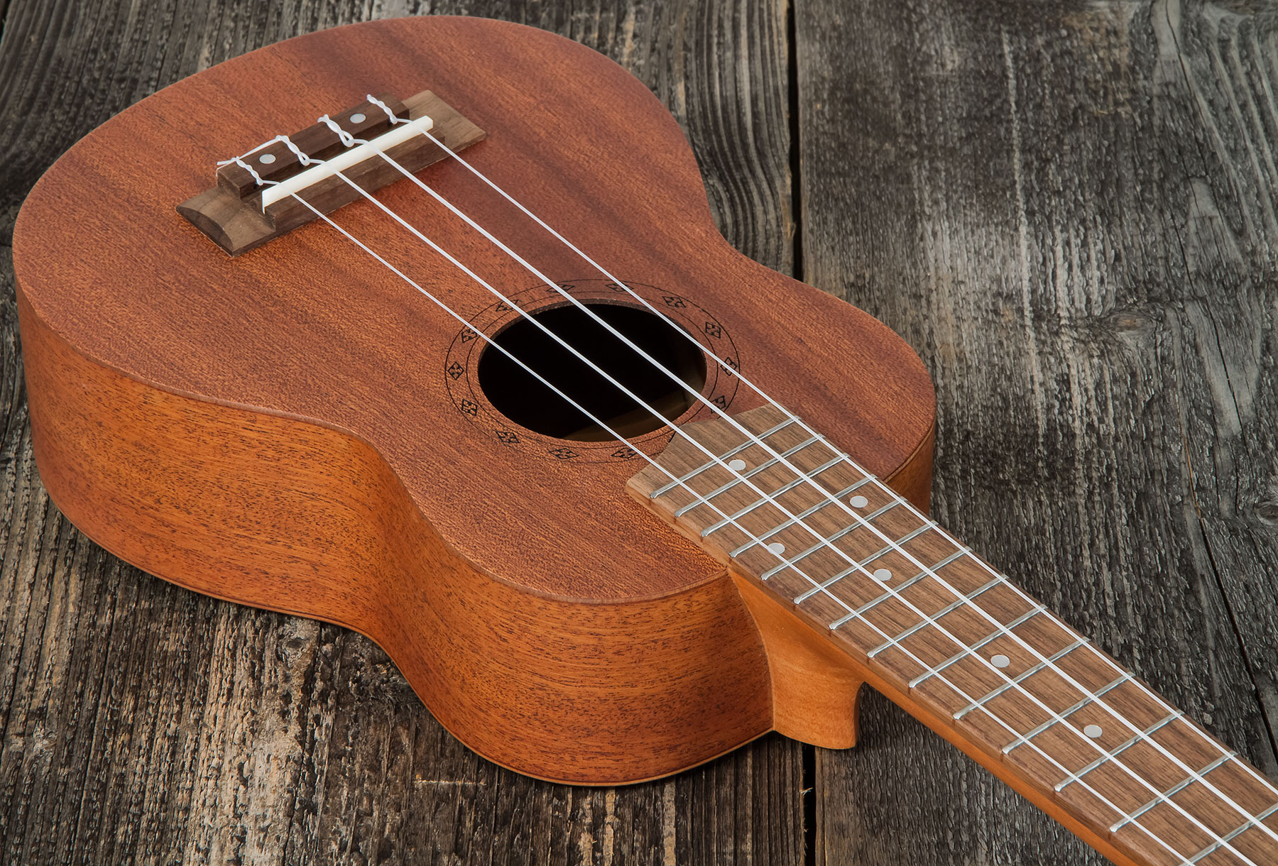 Eastone E11c21 Soprano Tout Sapele Son +x-tone 3110 Tuner / 2020 Bag / D'addario Ej65s - Paquete de ukelele - Variation 2