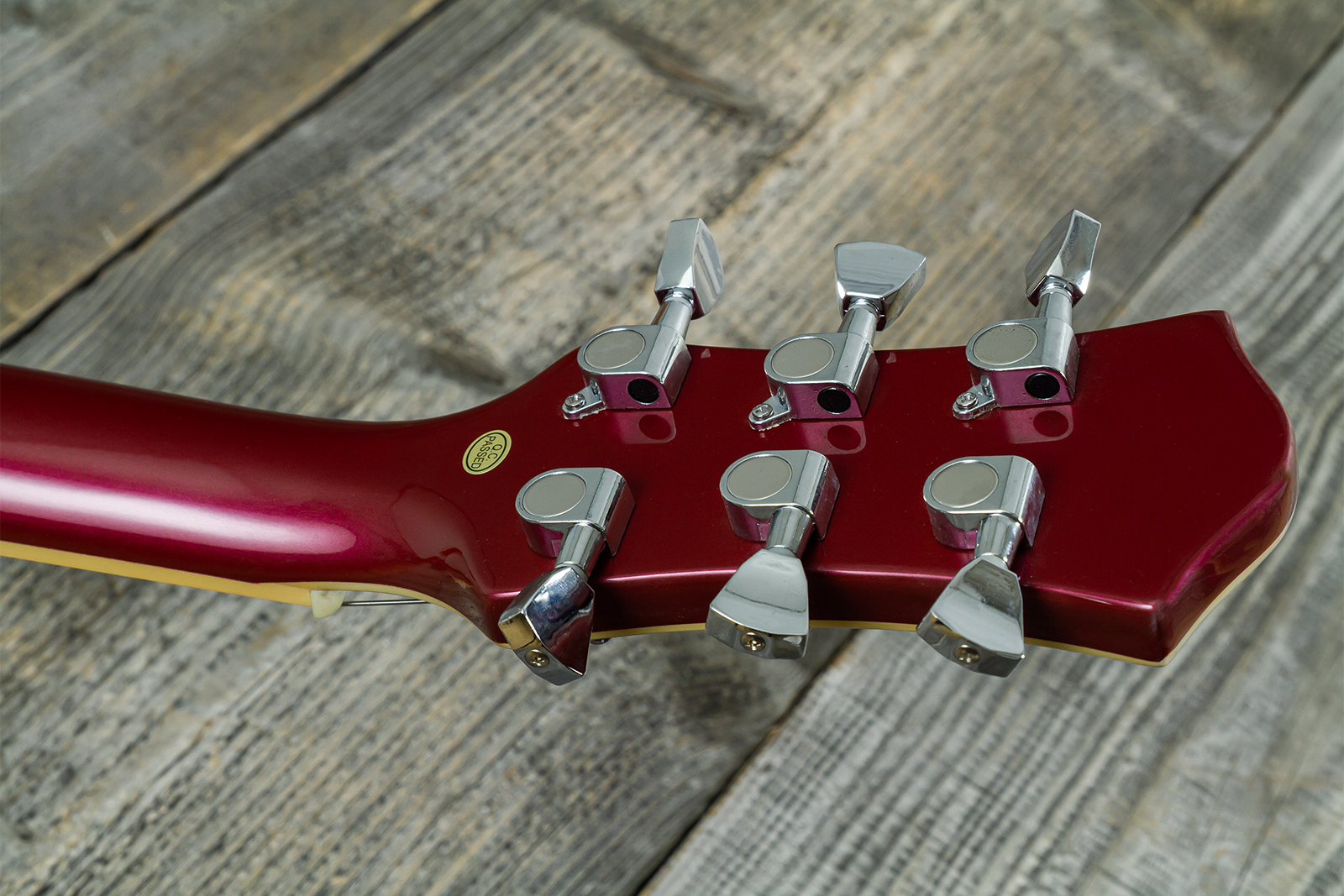 Eastone Gj70-win - Wine - Guitarra eléctrica semi caja - Variation 20