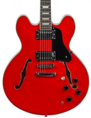 Guitarra eléctrica semi caja Eastone GJ70 - Red