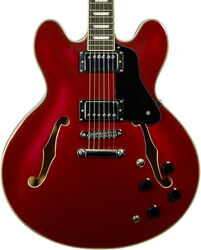 Guitarra eléctrica semi caja Eastone GJ70 - Wine