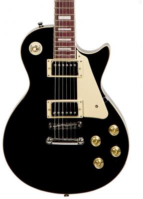 Guitarra eléctrica de cuerpo sólido Eastone LP100 BLK - Black