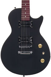 Guitarra eléctrica de corte único. Eastone LPL70 - Black satin