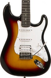 Guitarra eléctrica con forma de str. Eastone STR80T 3TS (PUR) - Sunburst