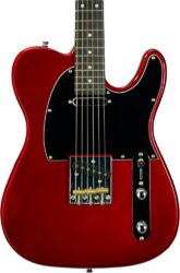 Guitarra eléctrica con forma de tel Eastone TL100R-MR-RW - metal red