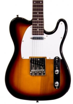 Guitarra eléctrica de cuerpo sólido Eastone TL70 (RW) - 3 tone sunburst