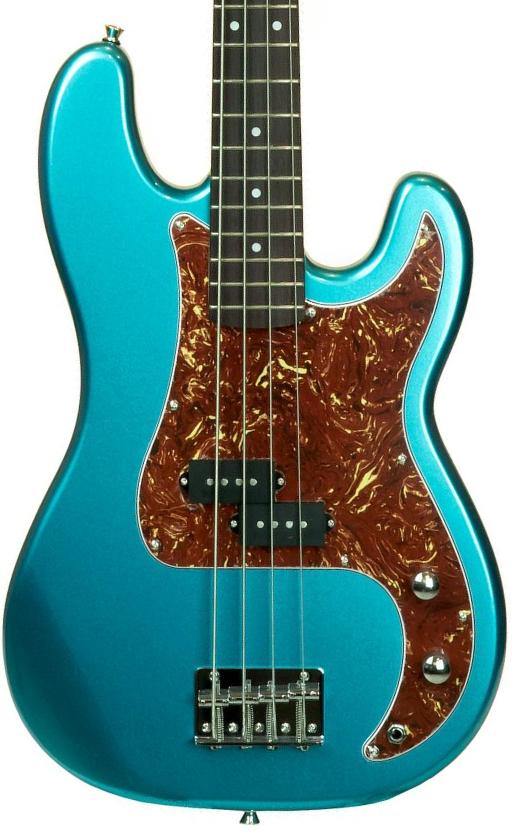 Bajo eléctrico de cuerpo sólido Eastone PRB (PUR) - Metallic light blue