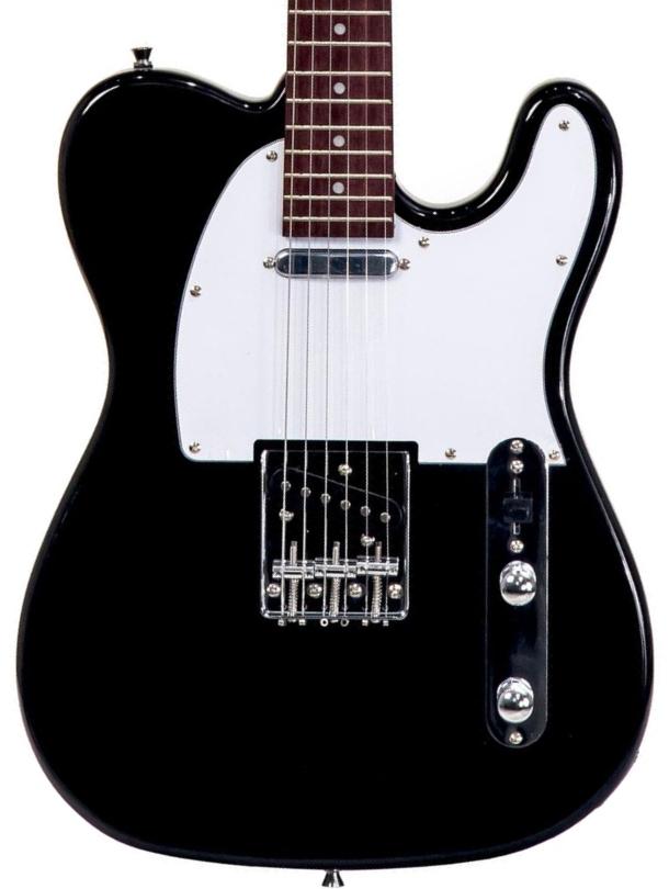 Guitarra eléctrica de cuerpo sólido Eastone TL70 (PUR) - Black