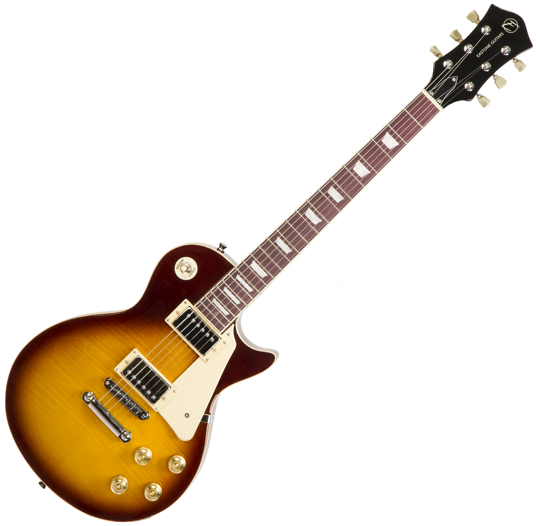 Eastone Lp200 +blackstar Id Core V3 10w +cable +mediators +housse - Honeyburst - Packs guitarra eléctrica - Variation 1