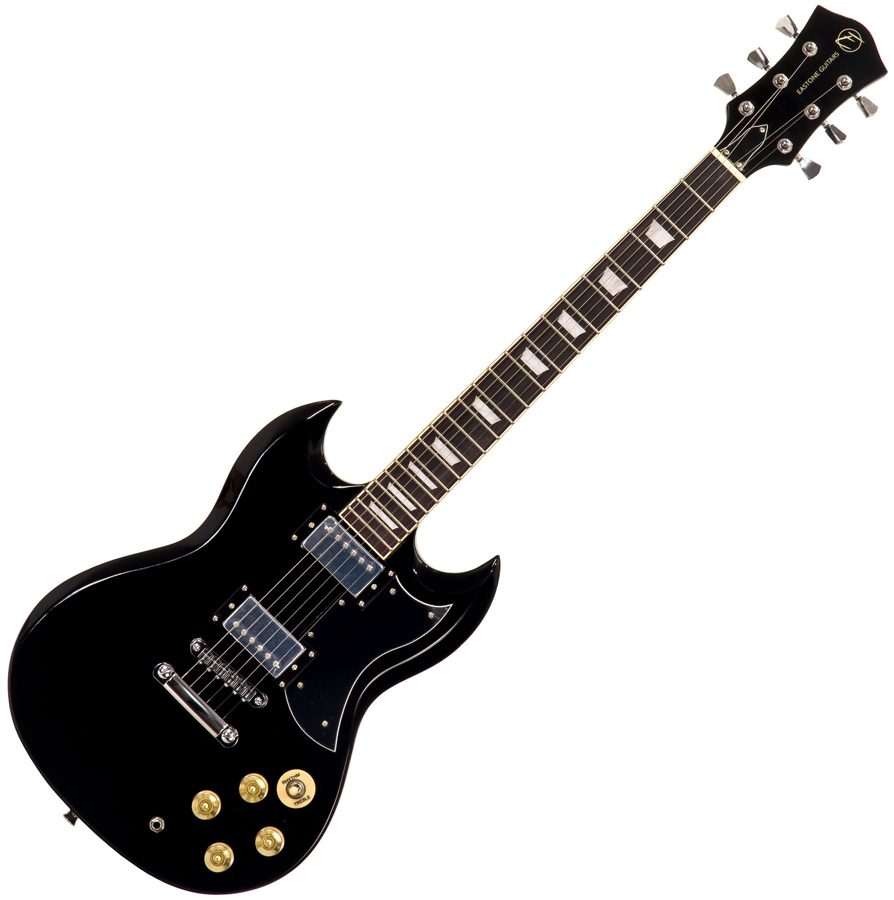 Eastone Sdc70 +fender Frontman 20g +cable +clip-on Tuner +mediators +housse +courroie - Black - Packs guitarra eléctrica - Variation 1