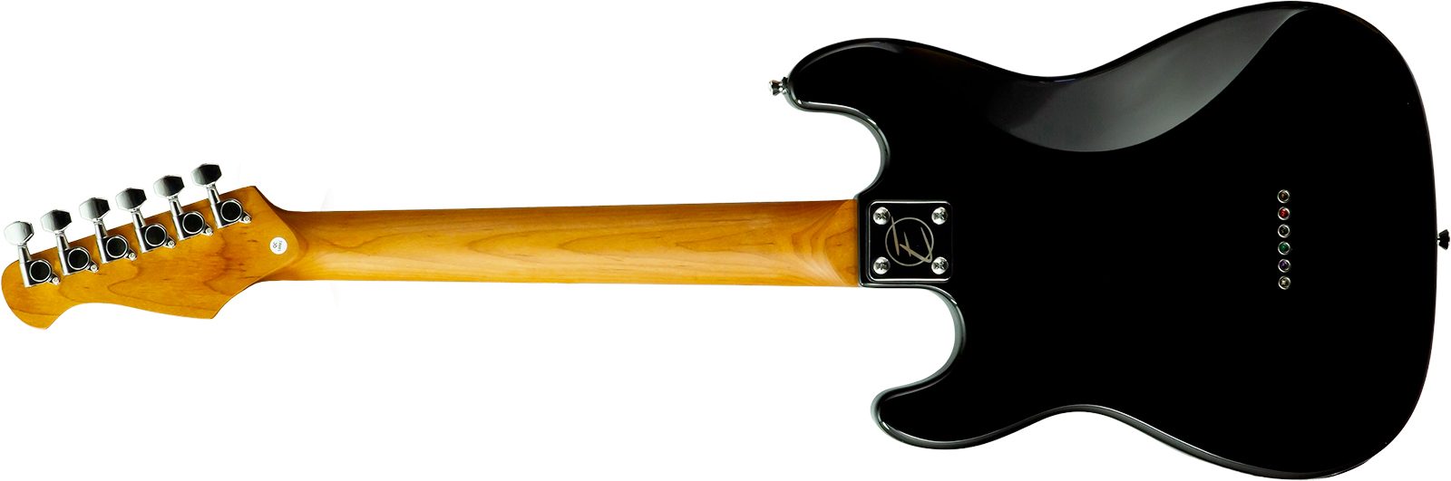 Eastone St-mini-blk 3s Trem Pur - Black - Guitarra eléctrica para niños - Variation 7
