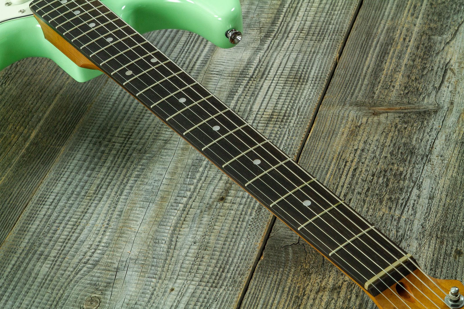 Eastone St150r-lg-rw Hss Trem Rw - Light Green - Guitarra eléctrica con forma de str. - Variation 6