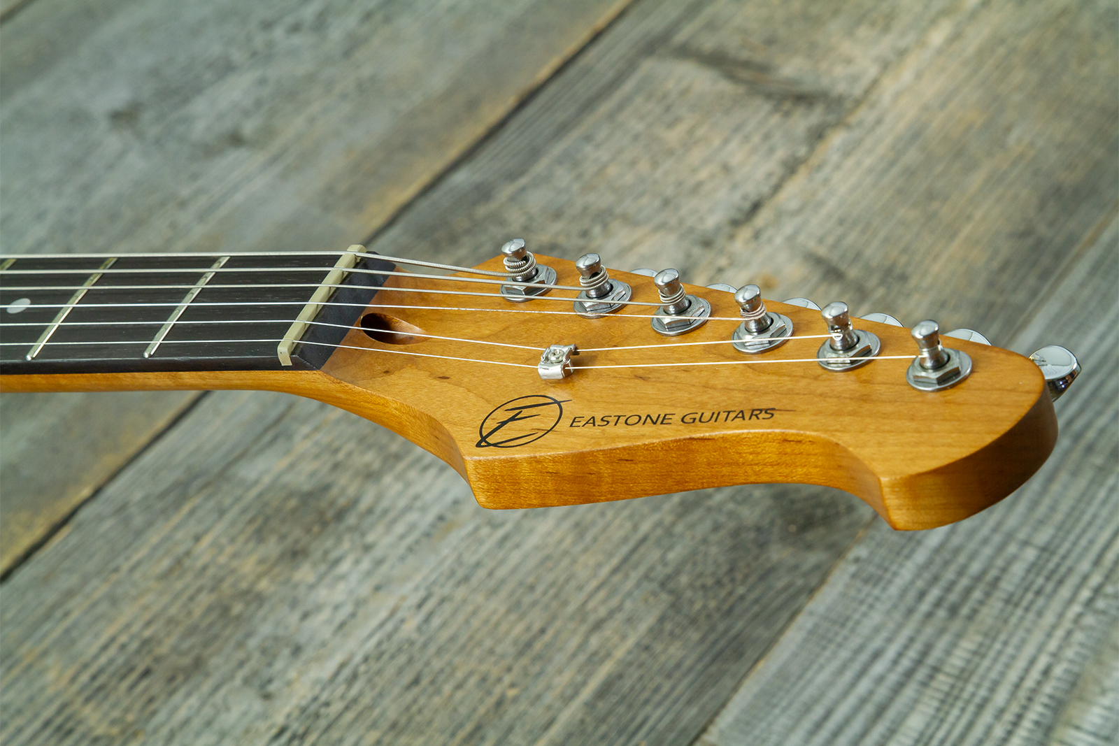 Eastone St150r-lg-rw Hss Trem Rw - Light Green - Guitarra eléctrica con forma de str. - Variation 7
