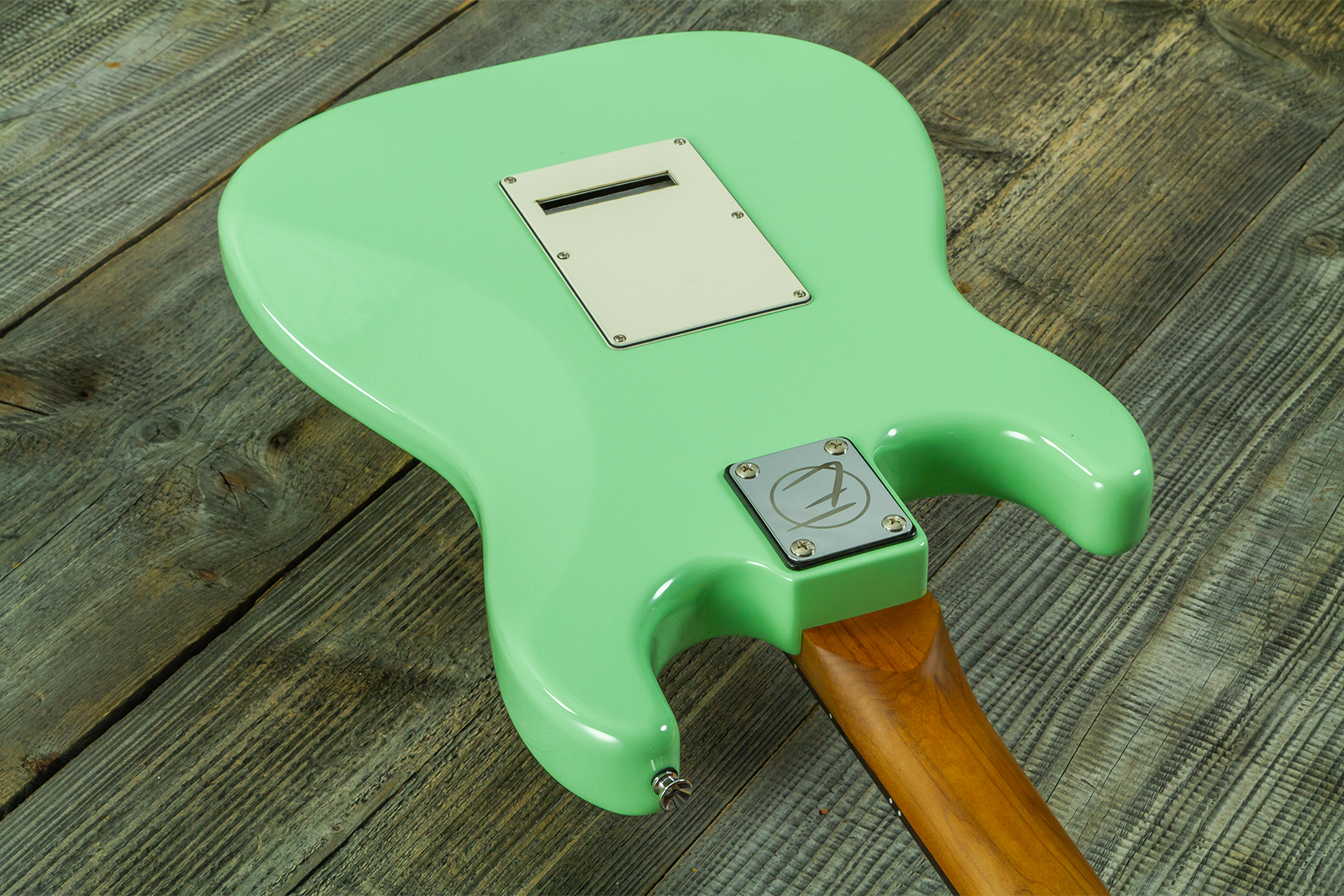 Eastone St150r-lg-rw Hss Trem Rw - Light Green - Guitarra eléctrica con forma de str. - Variation 8
