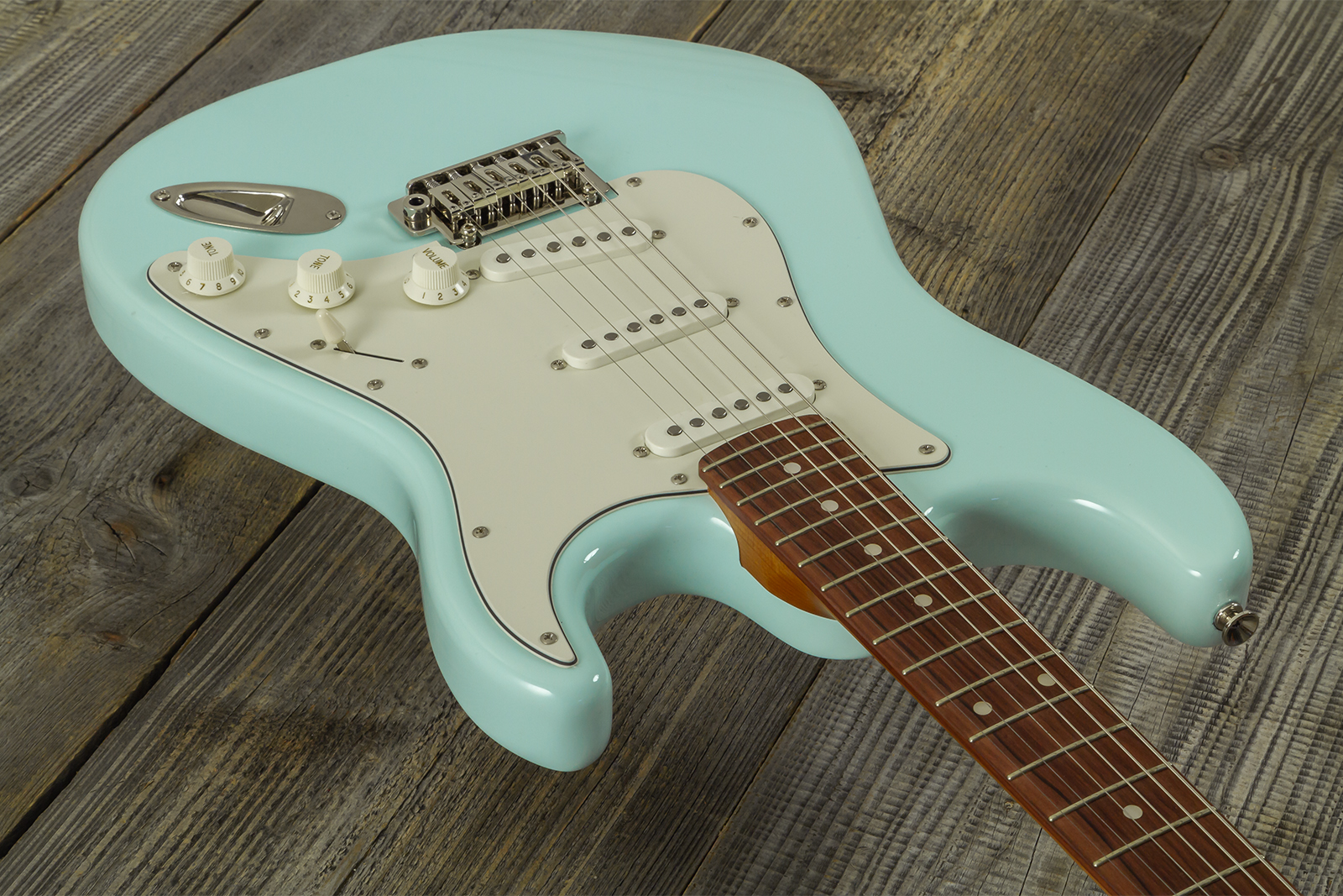 Eastone St500r-lb-rw 3s Trem Rw - Light Blue - Guitarra eléctrica con forma de str. - Variation 2