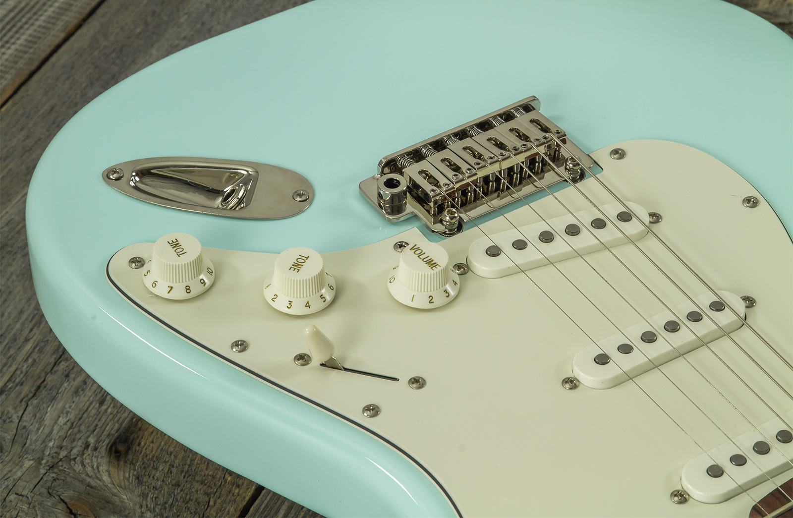 Eastone St500r-lb-rw 3s Trem Rw - Light Blue - Guitarra eléctrica con forma de str. - Variation 3