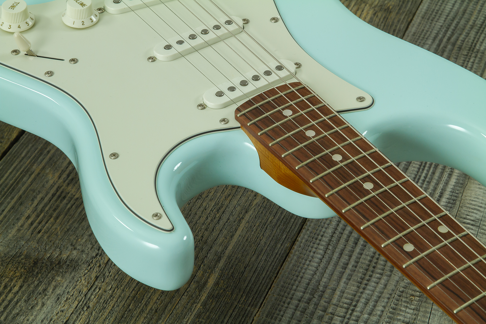 Eastone St500r-lb-rw 3s Trem Rw - Light Blue - Guitarra eléctrica con forma de str. - Variation 4