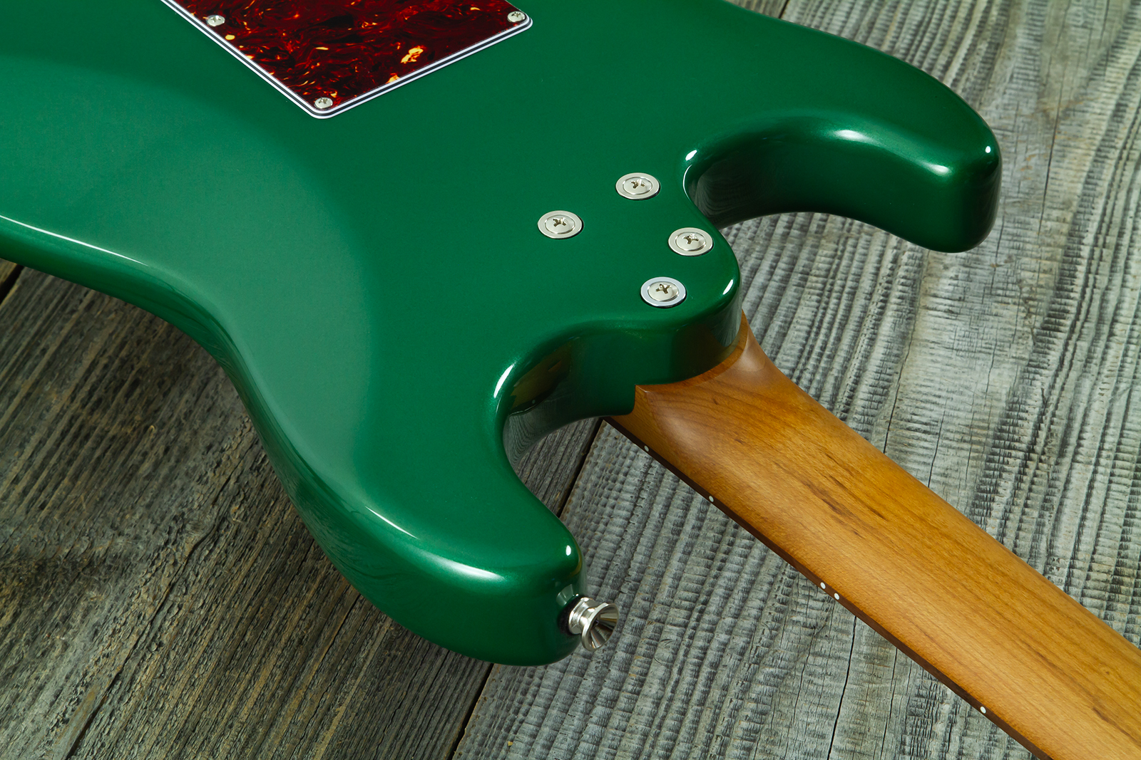 Eastone St550r-dmg Hss Trem Rw - Dark Metal Green - Guitarra eléctrica con forma de str. - Variation 10