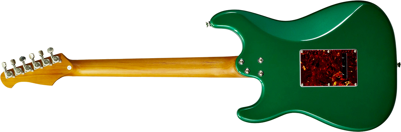 Eastone St550r-dmg Hss Trem Rw - Dark Metal Green - Guitarra eléctrica con forma de str. - Variation 8