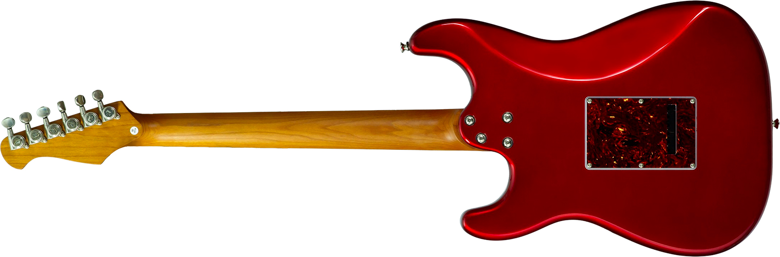 Eastone St550r-mr Hss Trem Rw - Metal Red - Guitarra eléctrica con forma de str. - Variation 1